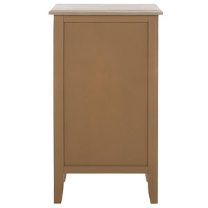 Safavieh Everly Drawer Side Table – Coastal Cottage Charm With Practical Storage For Modern Living Spaces White Wash AMH5743E