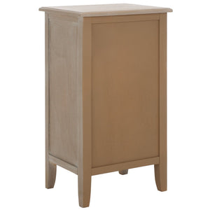 Safavieh Everly Drawer Side Table – Coastal Cottage Charm With Practical Storage For Modern Living Spaces White Wash AMH5743E