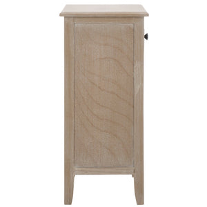 Safavieh Everly Drawer Side Table – Coastal Cottage Charm With Practical Storage For Modern Living Spaces White Wash AMH5743E