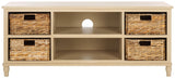 Safavieh Rooney Entertainment Unit Natural 47.2" x 15.7" x 20.1"