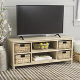 Safavieh Rooney Entertainment Unit Natural 47.2" x 15.7" x 20.1"