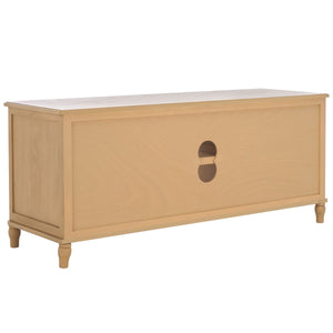 Safavieh Rooney Entertainment Unit Camel 47.2" x 15.7" x 20.1"