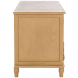 Safavieh Rooney Entertainment Unit Camel 47.2" x 15.7" x 20.1"