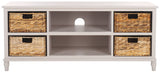 Safavieh Rooney Entertainment Unit Summer Grey 47.2" x 15.7" x 20.1"