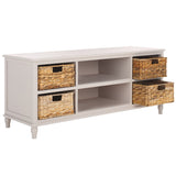 Safavieh Rooney Entertainment Unit Summer Grey 47.2" x 15.7" x 20.1"