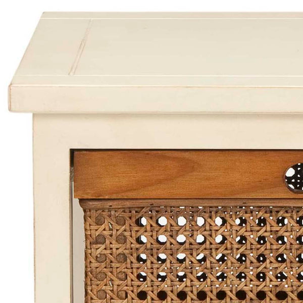 Safavieh Jackson 2-Drawer Storage Unit - Stylish British Colonial Design For Compact Spaces & Versatile Use AMH6503A
