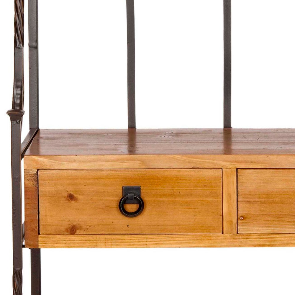 Safavieh Arianna Baker'S Rack - Elegant Antique-Inspired Iron & Elm Wood Storage For Timeless Home Charm AMH6514A