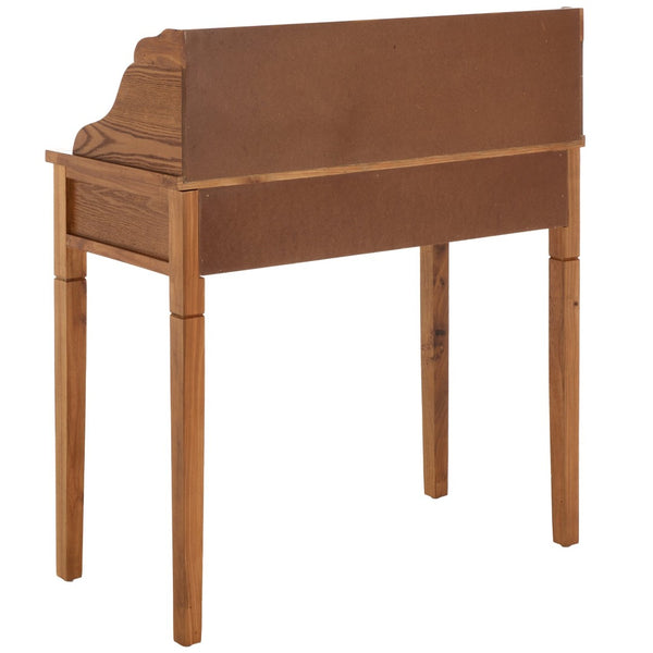 Safavieh Landon Modern 5-Drawer Writing Desk With Stylish Storage For Organized Workspaces And Home Offices Oak AMH6516A
