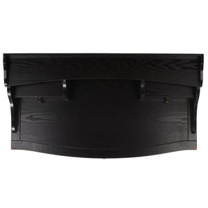 Safavieh Landon Modern 5-Drawer Writing Desk With Stylish Storage For Organized Workspaces And Home Offices Distressed Black AMH6516B