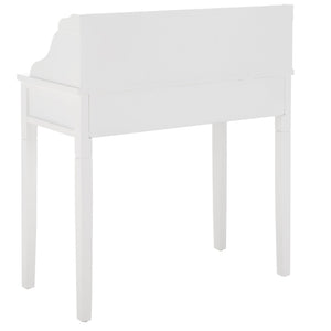 Safavieh Landon Modern 5-Drawer Writing Desk With Stylish Storage For Organized Workspaces And Home Offices White AMH6516D
