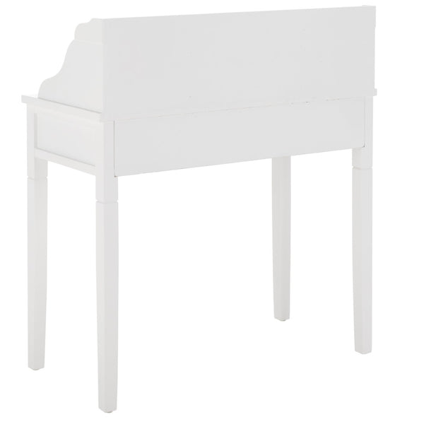 Safavieh Landon Modern 5-Drawer Writing Desk With Stylish Storage For Organized Workspaces And Home Offices White AMH6516D