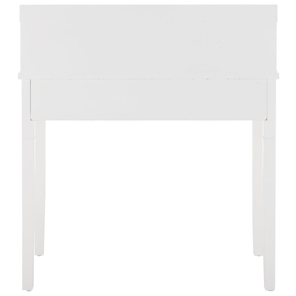 Safavieh Landon Modern 5-Drawer Writing Desk With Stylish Storage For Organized Workspaces And Home Offices White AMH6516D