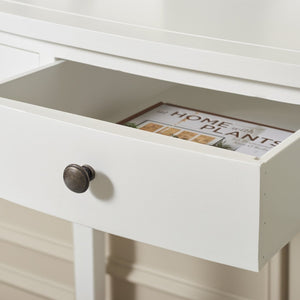 Safavieh Landon Modern 5-Drawer Writing Desk With Stylish Storage For Organized Workspaces And Home Offices White AMH6516D