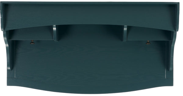 Safavieh Landon Modern 5-Drawer Writing Desk With Stylish Storage For Organized Workspaces And Home Offices Slate Teal AMH6516E