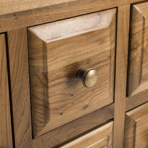 Safavieh Charlotte Elegant Sideboard - Timeless Storage Solution With Display Space For Dining & Living Areas Oak AMH6517A