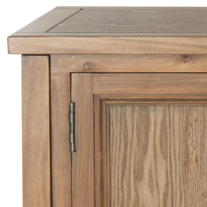 Safavieh Charlotte Elegant Sideboard - Timeless Storage Solution With Display Space For Dining & Living Areas Oak AMH6517A