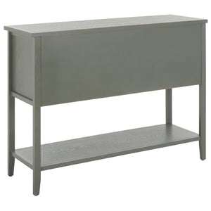 Safavieh Charlotte Elegant Sideboard - Timeless Storage Solution With Display Space For Dining & Living Areas Ash Grey AMH6517E