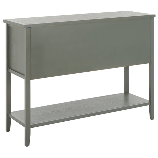Safavieh Charlotte Elegant Sideboard - Timeless Storage Solution With Display Space For Dining & Living Areas Ash Grey AMH6517E