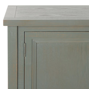 Safavieh Charlotte Elegant Sideboard - Timeless Storage Solution With Display Space For Dining & Living Areas Ash Grey AMH6517E