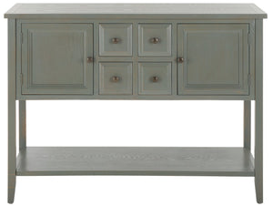 Safavieh Charlotte Elegant Sideboard - Timeless Storage Solution With Display Space For Dining & Living Areas Ash Grey AMH6517E