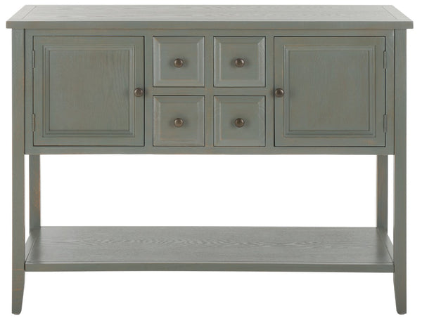 Safavieh Charlotte Elegant Sideboard - Timeless Storage Solution With Display Space For Dining & Living Areas Ash Grey AMH6517E