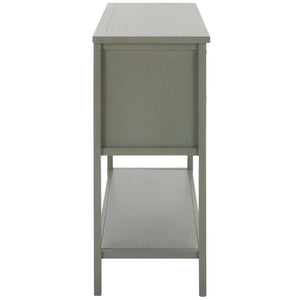 Safavieh Charlotte Elegant Sideboard - Timeless Storage Solution With Display Space For Dining & Living Areas Ash Grey AMH6517E