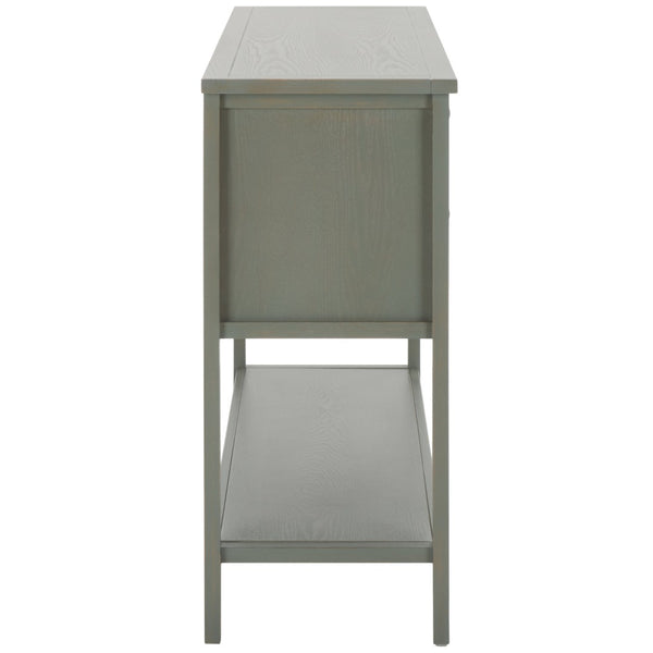 Safavieh Charlotte Elegant Sideboard - Timeless Storage Solution With Display Space For Dining & Living Areas Ash Grey AMH6517E