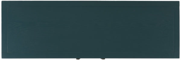 Safavieh Charlotte Elegant Sideboard - Timeless Storage Solution With Display Space For Dining & Living Areas Slate Teal AMH6517G