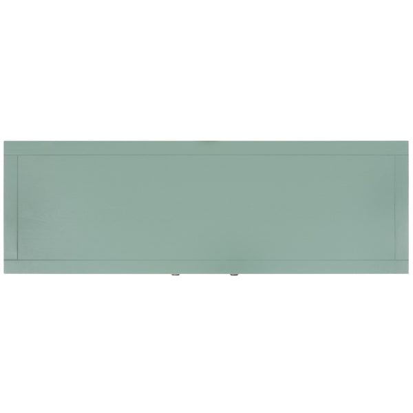 Safavieh Charlotte Elegant Sideboard - Timeless Storage Solution With Display Space For Dining & Living Areas Aqua Smoke AMH6517H