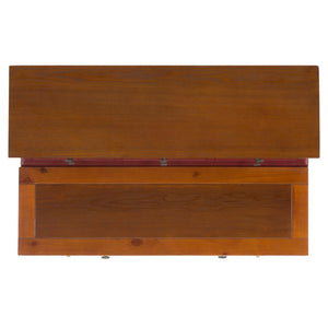 Safavieh Abigail Fold-Down Desk - Elegant Space-Saving Design With Antique Inspiration For Modern Interiors Cherry/Honey Oak AMH6520A