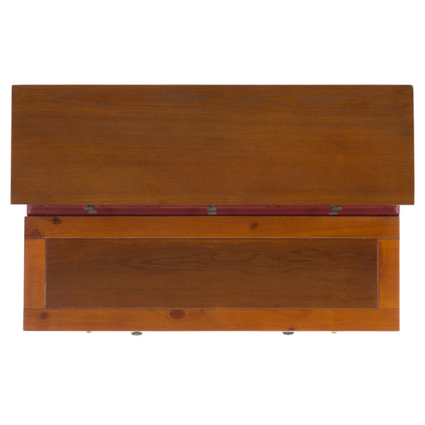 Safavieh Abigail Fold-Down Desk - Elegant Space-Saving Design With Antique Inspiration For Modern Interiors Cherry/Honey Oak AMH6520A