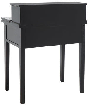 Safavieh Abigail Fold-Down Desk - Elegant Space-Saving Design With Antique Inspiration For Modern Interiors Black AMH6520B