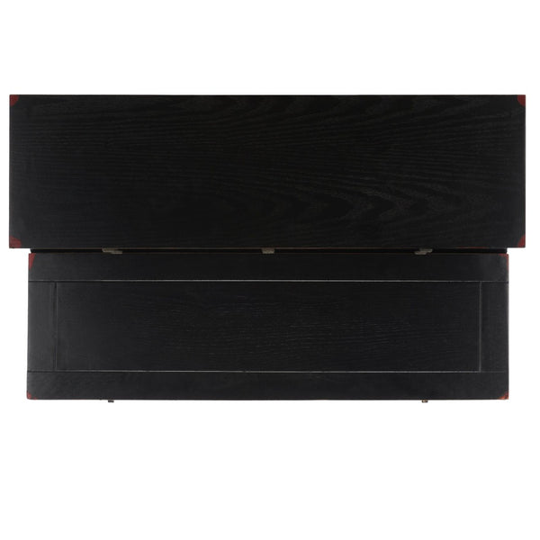 Safavieh Abigail Fold-Down Desk - Elegant Space-Saving Design With Antique Inspiration For Modern Interiors Black AMH6520B