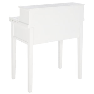 Safavieh Abigail Fold-Down Desk - Elegant Space-Saving Design With Antique Inspiration For Modern Interiors White AMH6520D