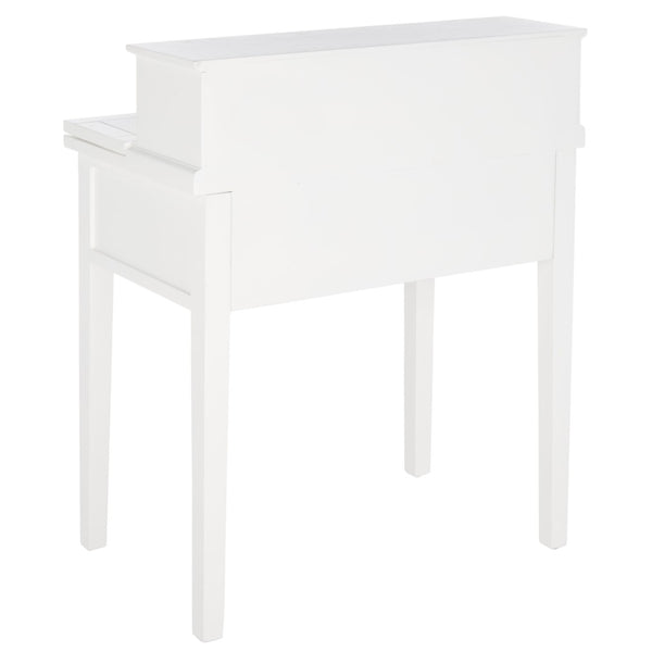 Safavieh Abigail Fold-Down Desk - Elegant Space-Saving Design With Antique Inspiration For Modern Interiors White AMH6520D