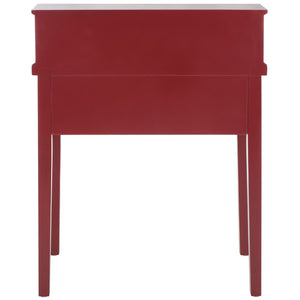 Safavieh Abigail Fold-Down Desk - Elegant Space-Saving Design With Antique Inspiration For Modern Interiors Cherry AMH6520E