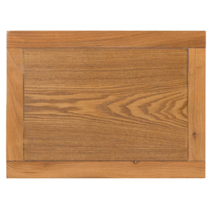 Safavieh Candence Cross Back End Table – Timeless Accent Table With Lower Shelf & Charming X-Side Design Oak AMH6523D