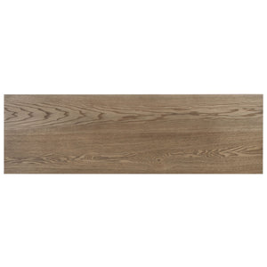 Safavieh Sadie 6-Shelf Media Stand - Farmhouse Style Storage For Tv & Living Room Essentials, Sturdy Design Oak AMH6525C