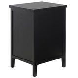 Safavieh Jonah Two Drawer End Table Black AMH6531B