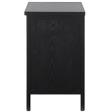 Safavieh Jonah Two Drawer End Table Black AMH6531B