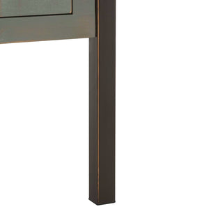 Safavieh Joshua Three Drawer Console Table - Modern Farmhouse Design With Vintage Charm For Stylish Storage Ash Grey AMH6532B