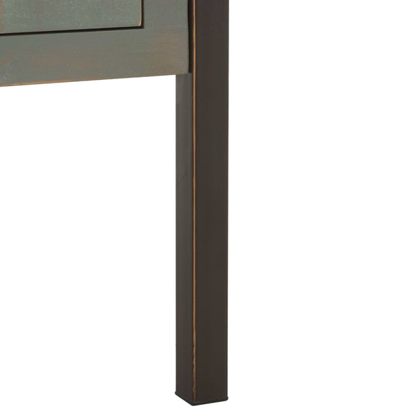 Safavieh Joshua Three Drawer Console Table - Modern Farmhouse Design With Vintage Charm For Stylish Storage Ash Grey AMH6532B