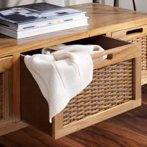 Safavieh Joshua Three Drawer Console Table - Modern Farmhouse Design With Vintage Charm For Stylish Storage Oak AMH6532C
