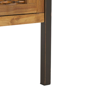 Safavieh Joshua Three Drawer Console Table - Modern Farmhouse Design With Vintage Charm For Stylish Storage Oak AMH6532C