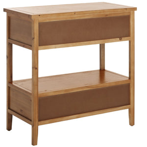 Safavieh Branson 3-Drawer Sideboard - Rustic Charm With Smart Storage For Compact Living Spaces And More Light Oak AMH6540A
