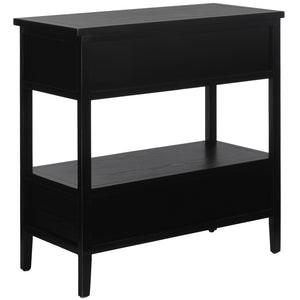 Safavieh Branson 3-Drawer Sideboard - Rustic Charm With Smart Storage For Compact Living Spaces And More Black AMH6540B