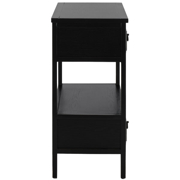 Safavieh Branson 3-Drawer Sideboard - Rustic Charm With Smart Storage For Compact Living Spaces And More Black AMH6540B