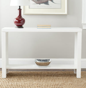 Safavieh Lahoma Console Table - Distressed Off-White Finish, Versatile Design, Ideal For Entryways & Storage AMH6541D