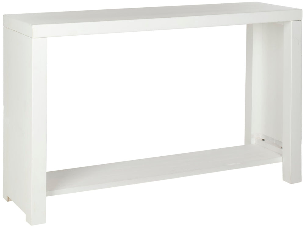 Safavieh Lahoma Console Table - Distressed Off-White Finish, Versatile Design, Ideal For Entryways & Storage AMH6541D