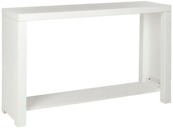 Safavieh Lahoma Console Table - Distressed Off-White Finish, Versatile Design, Ideal For Entryways & Storage AMH6541D